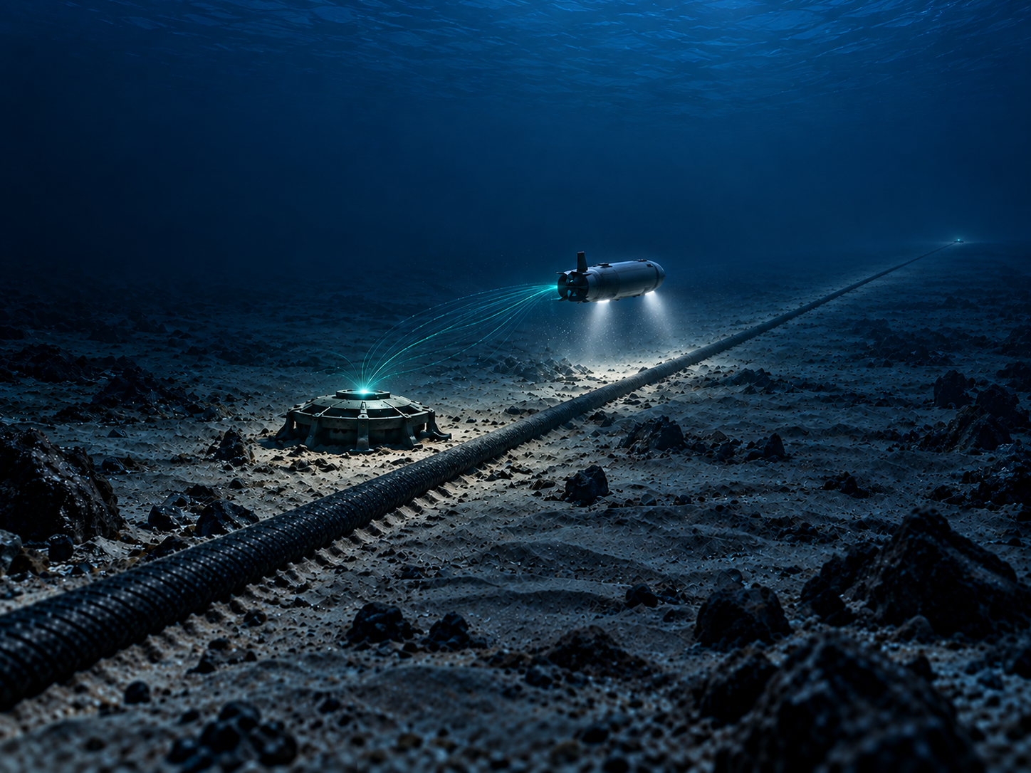 Lattice Neptune autonomous underwater vehicle inspection and data recovery