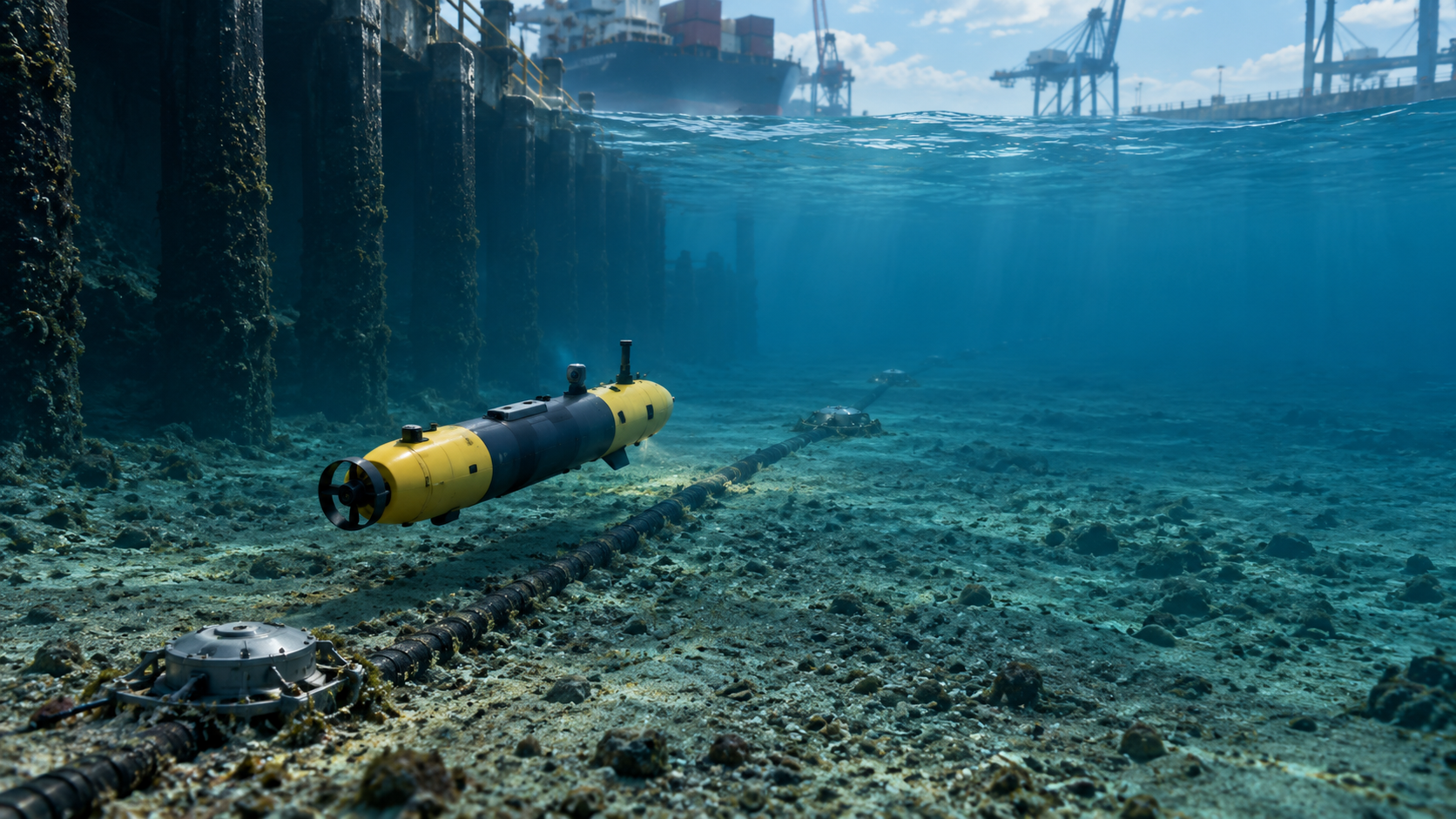 SeaWay Dome subsea security monitoring across critical infrastructure