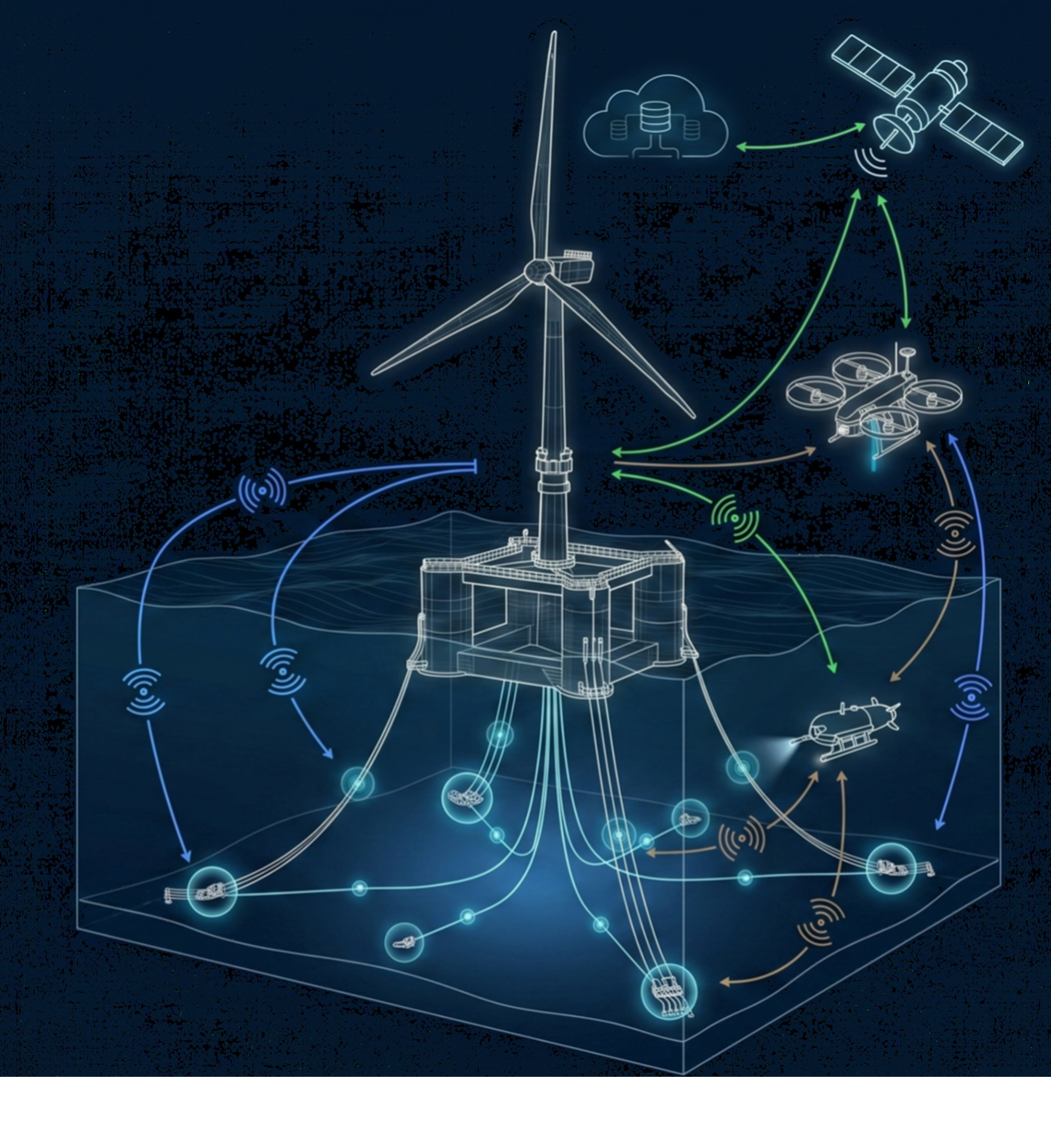 Offshore infrastructure operating in demanding sea conditions